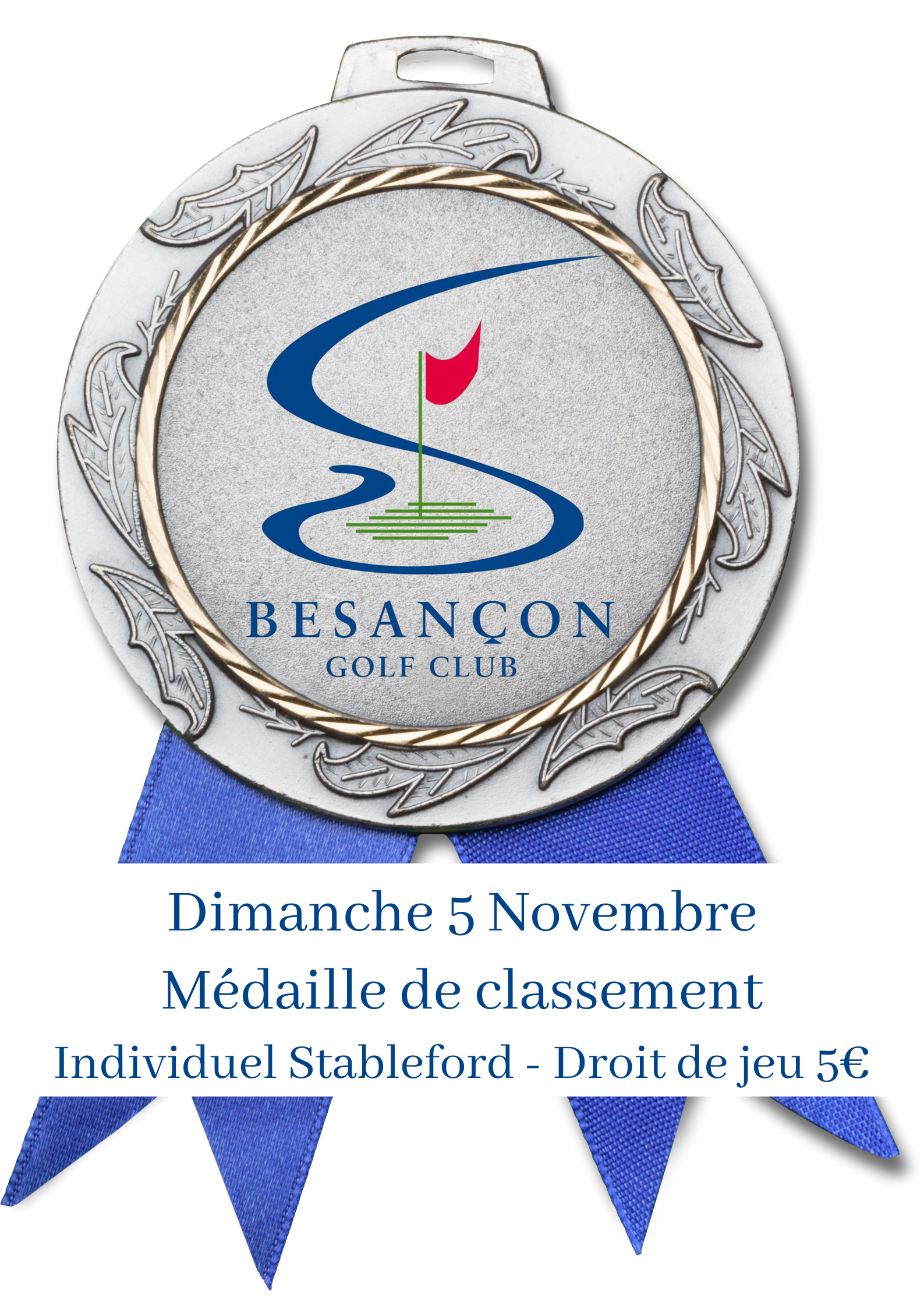 Médaille de classement 5 novembre