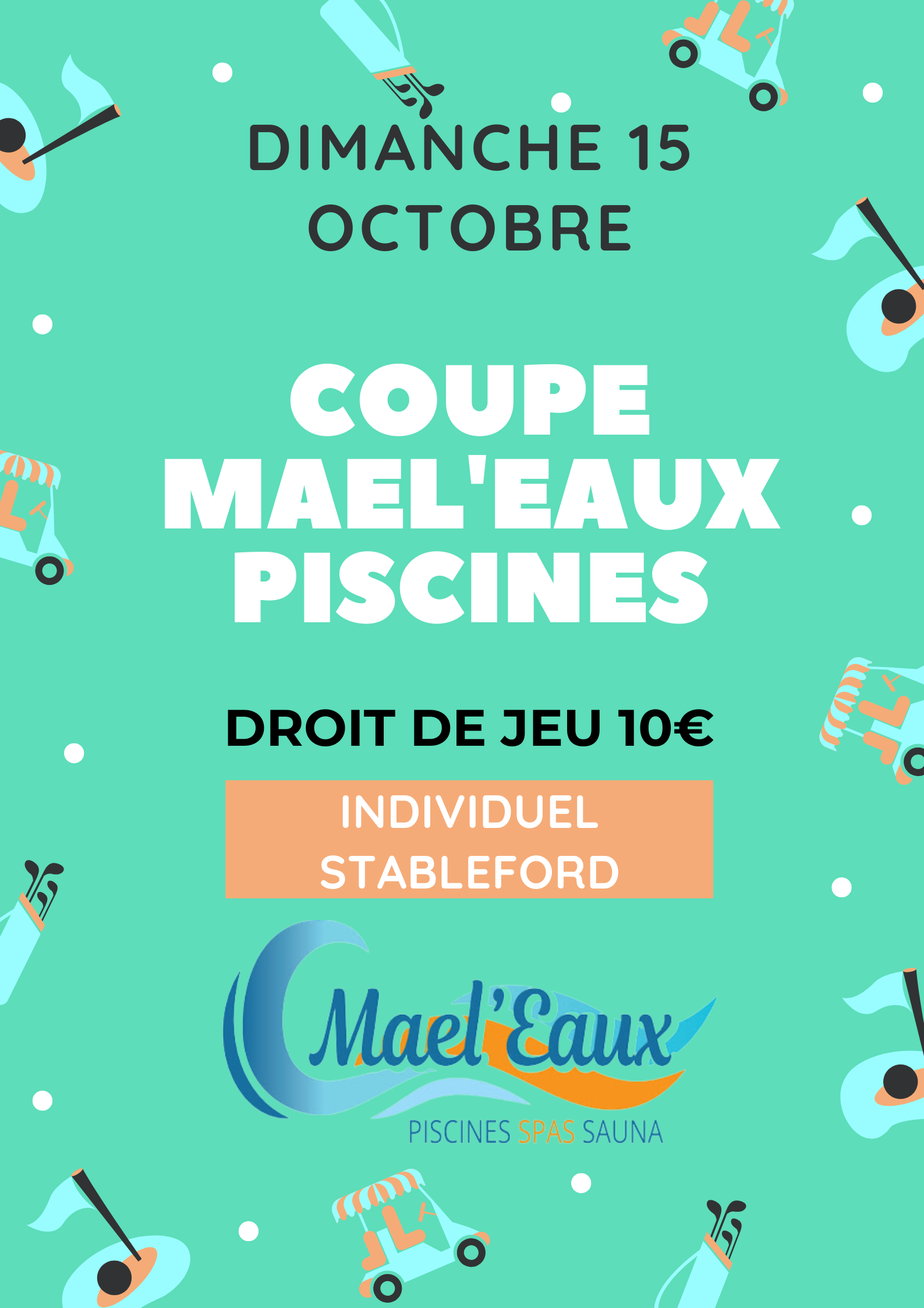 Trophée mael eaux piscines