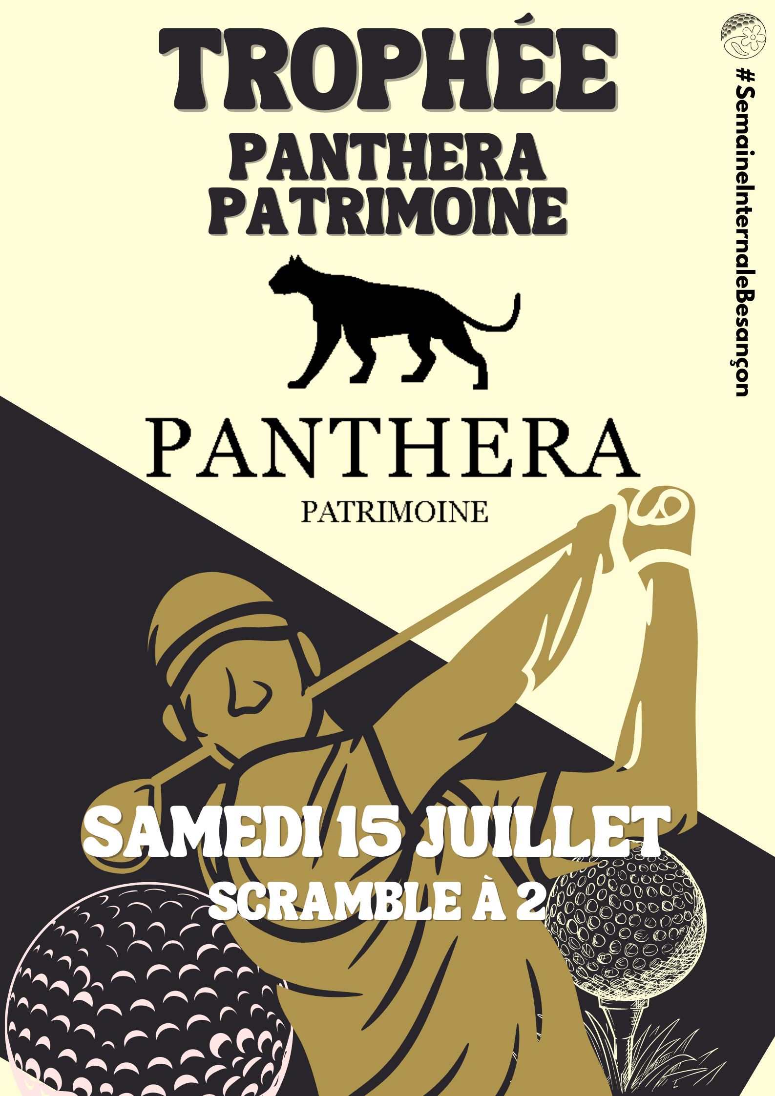 Trophée Panthera patrimoine